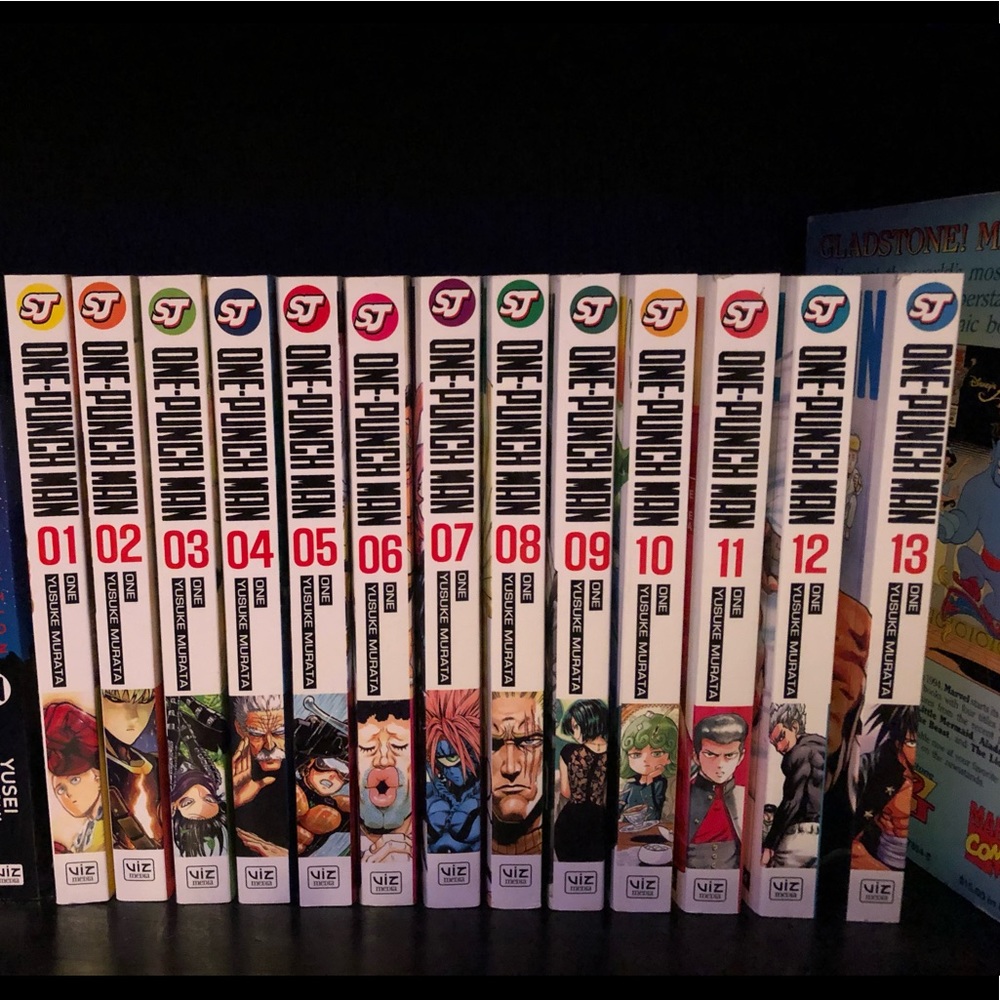 Manga books: 13 in the series One-Man Punch